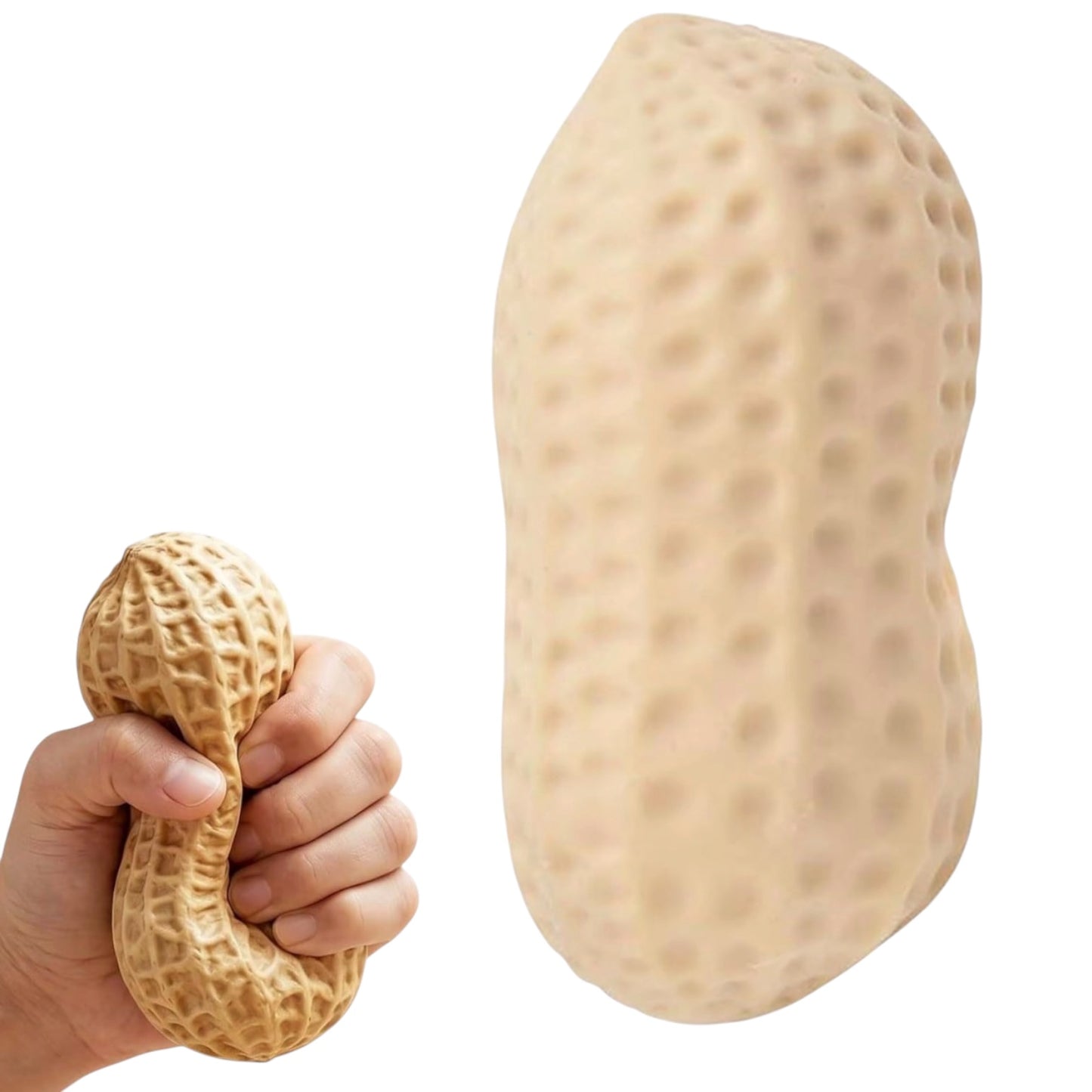 Squishy Monkey Nut Peanut Squish Fidget Sensory Toy Viral Trending