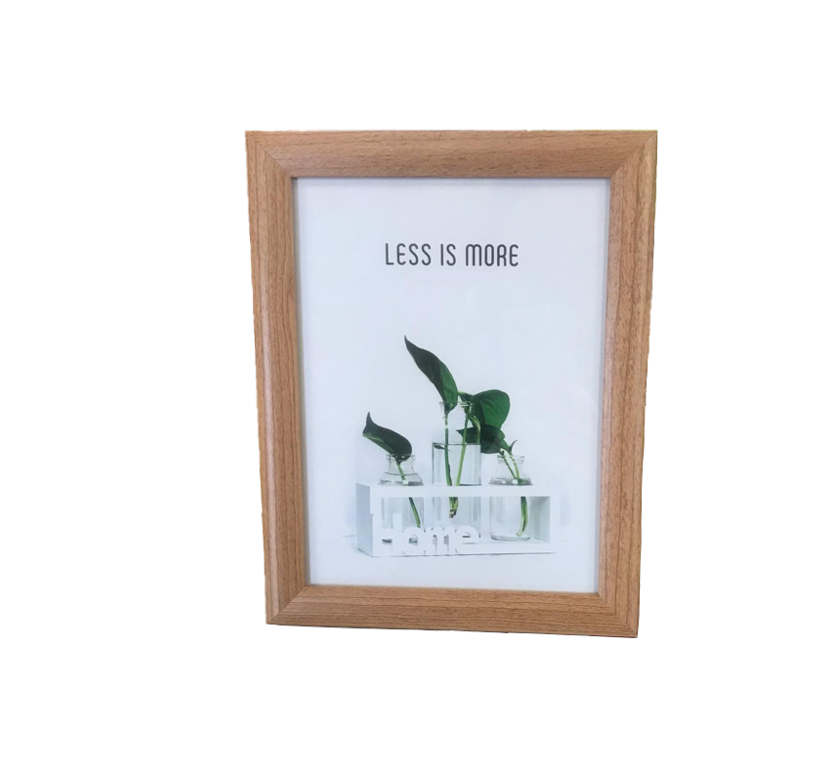 Wooden Photo Frame 4" x 6" Assorted Colours