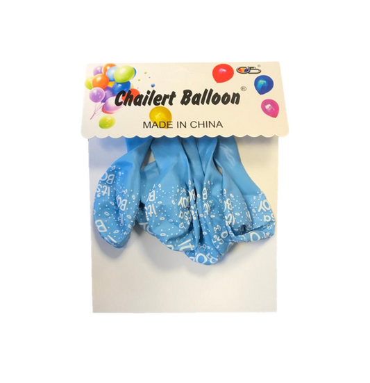 Balloons Baby Shower It's a Boy / Girl - Blue / Pink Pack of 6 Assorted Designs 7423