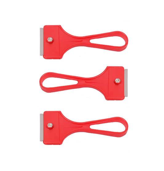 Mini Paint Scraper 10 cm Pack of 3 Assorted Colours 7464