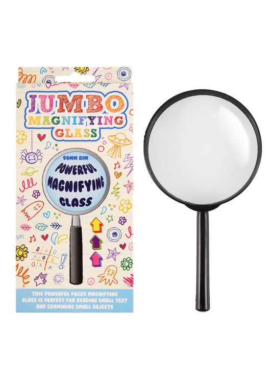 Jumbo Magnifying Glass 90mm Ring 17.5cm S38015