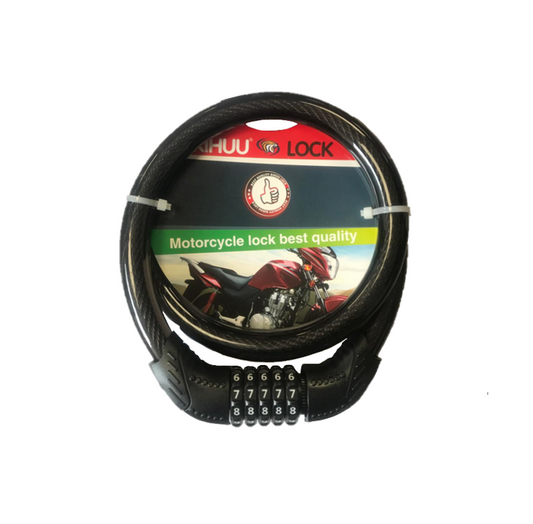 5 Digit Numbered Bicycle Lock 7491