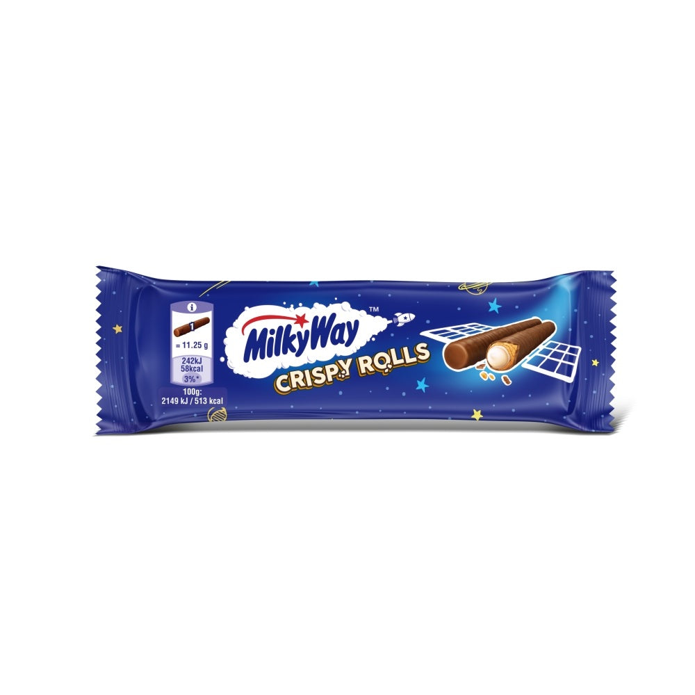 Milky Way Crispy Rolls BACK BY POPULAR DEMAND! 22.5g Pack