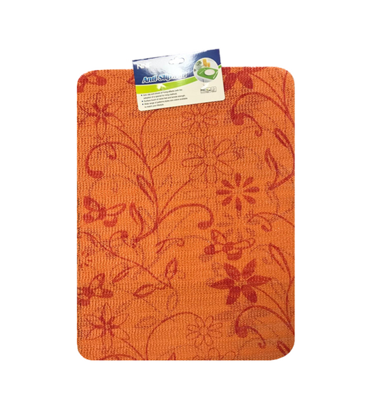 PVC Non Slip Dining Placemat with Floral Print 30 x 40 cm Pack of 2 Assorted Designs 7512