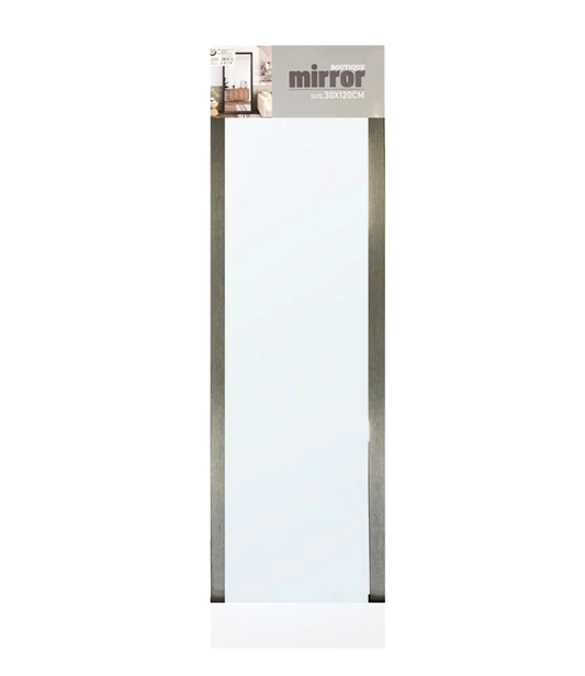 Extra Large Plastic Framed Boutique Mirror 30 x 120 cm Assorted Colours 7661
