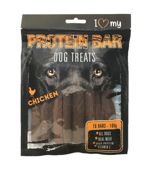 Pet Dog Treats Protein Bar Chicken 10 Pack 76681 / 76834