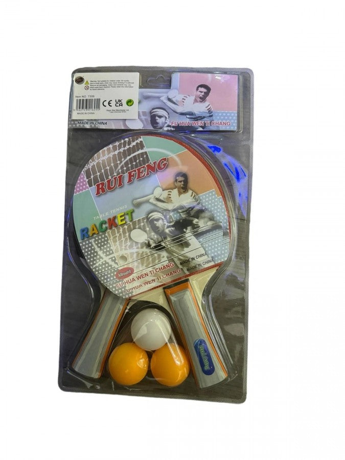 Table Tennis Rackets & Balls