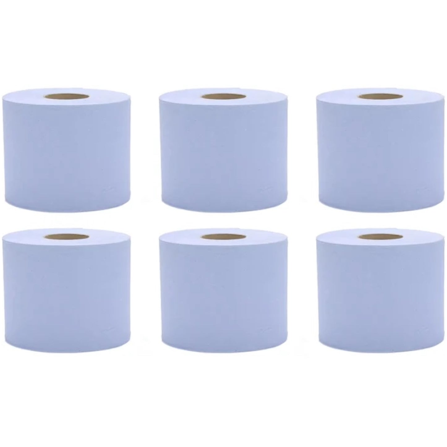 Blue Roll Centrefeed Jumbo Cleaning Paper Roll Pack of 6