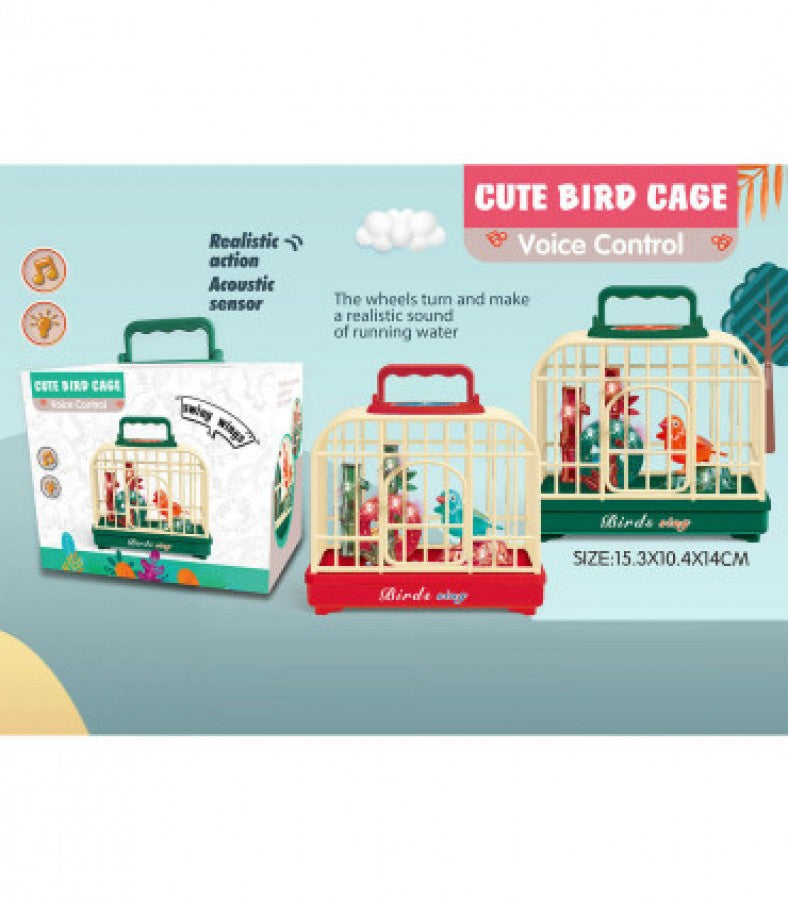 012 Cute Bird Cage Toy