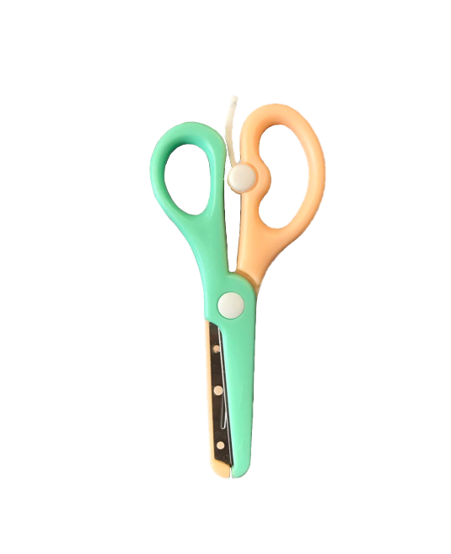 Dual Candy Coloured Paper Scissors 13.5 cm Assorted Colours 7809