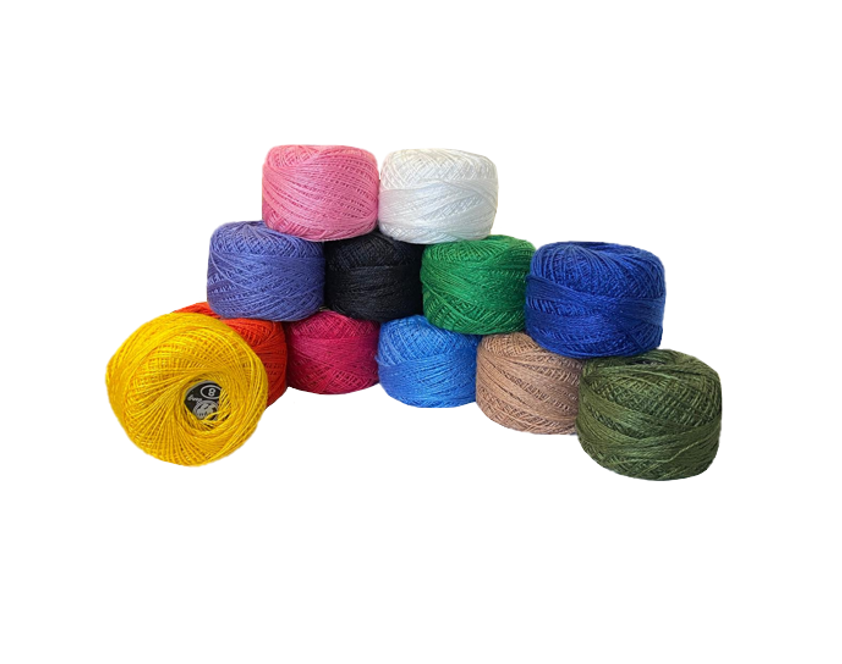 Arts Craft Sewing Thread Twine Ball 20G Assorted Colours