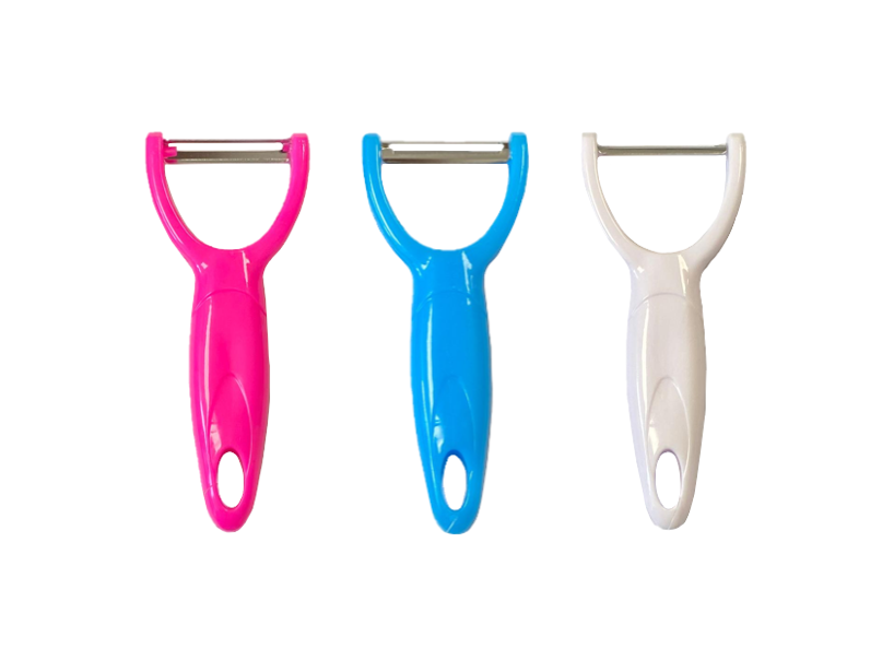 Plastic Kitchen Vegetable Peeler 14.5Cm Assorted Colours