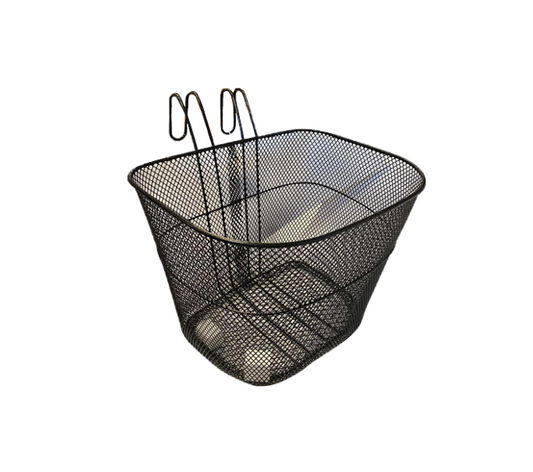 Metal Bicycle Bike Basket Black