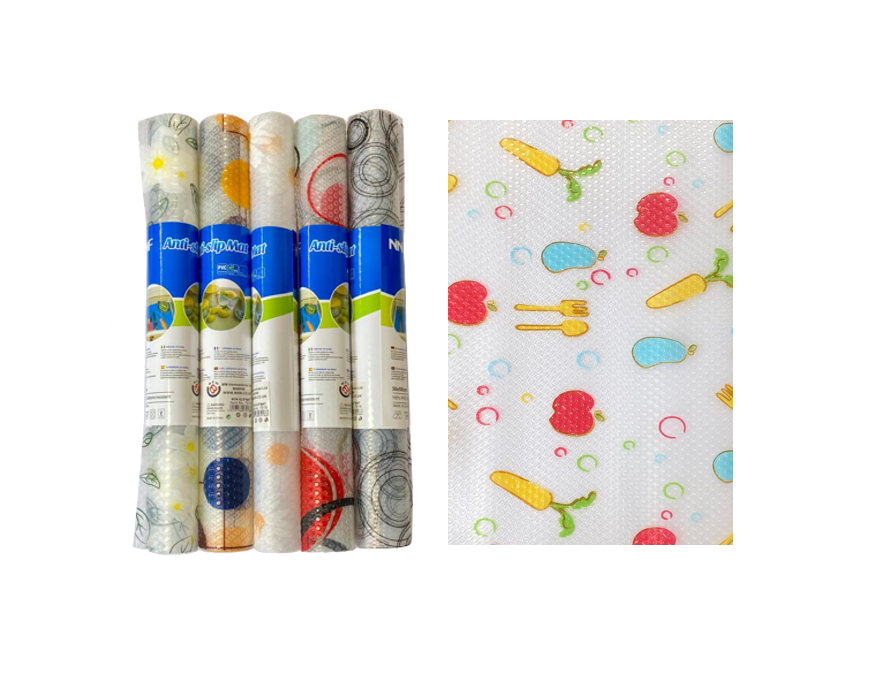 Kitchen Storage Fridge Cupboard Drawer Anti-Slip Mat Liner 30 X 50Cm Assorted Designs