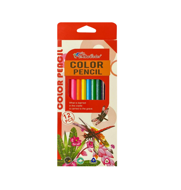 Stationery Colouring Pencils Pack Of 12