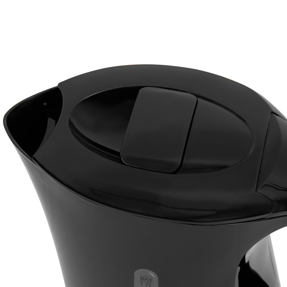 Sq Professional Aquen Plastic Kettle 1.7 Litre 2200W Black