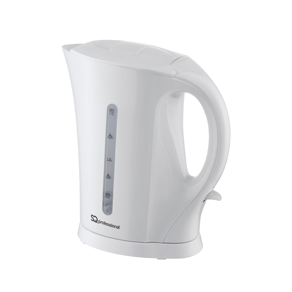 Sq Professional Aquen Plastic Kettle 1.7 Litre 2200W White