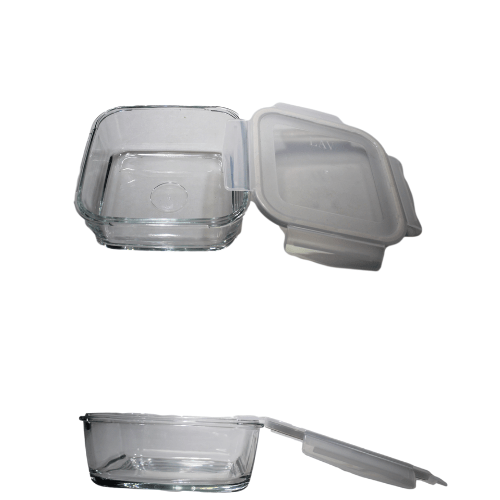 Glass Food Storage Container 1150cc Assorted Colours FRS249KDP