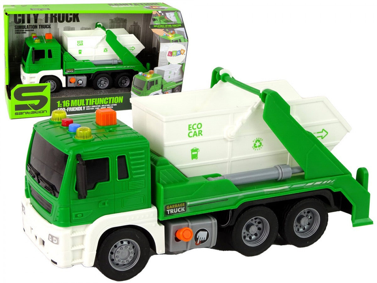 Skip Loader Truck With Lights, Sound &Amp; Function Button
