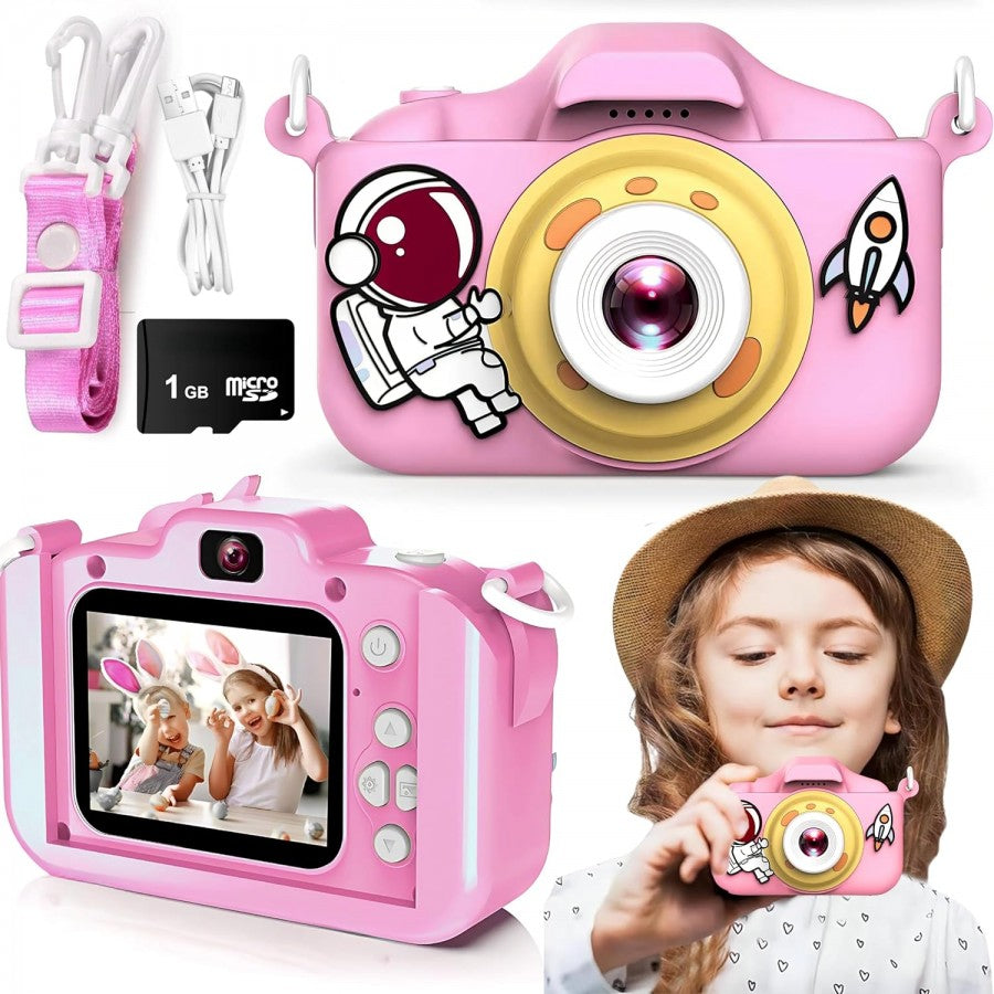 Astronaut Design Camera With 1Gb Storage &Amp; Straps (2 Colours)