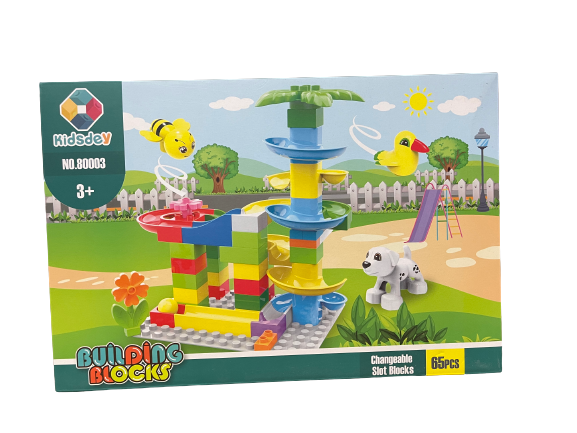 Building Blocks 65 Piece Changeable Slot Set