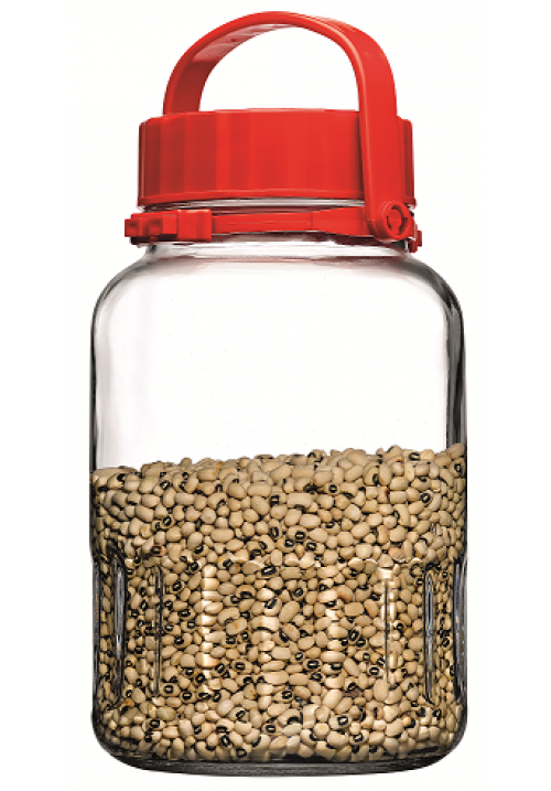 PB Glass Harvest Food Storage Pickle Jar 3 Litre 80005 A