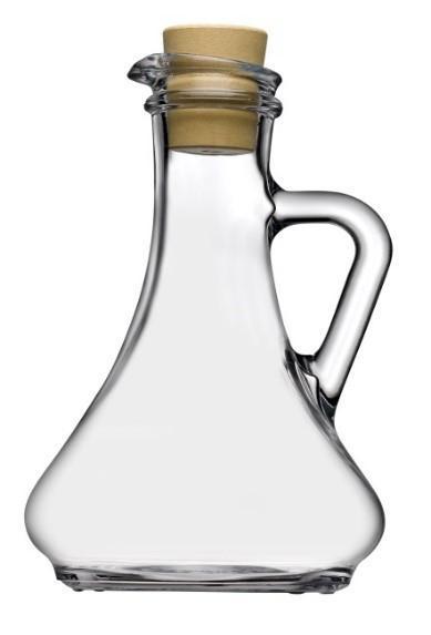 PB Glass Oil / Vinegar Bottle 260ml Set of 2 80108 A