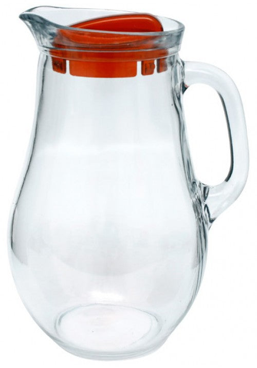 PB Bistro Glass Water Jug with Lid 1.85L Assorted Colours 80117 / 80119