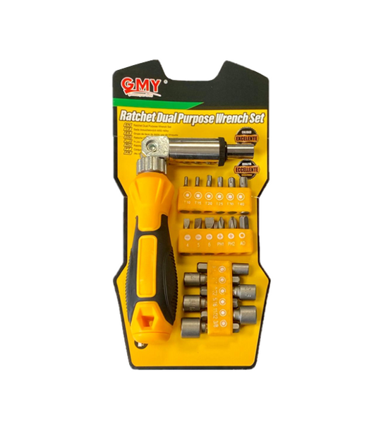 Multipurpose Ratchet Screwdriver Wrench Socket Tools Set