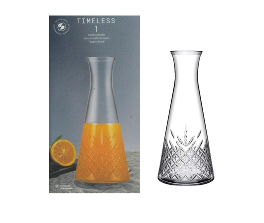 PB Timeless Glass Water Drink Carafe Jug 940cc 80402