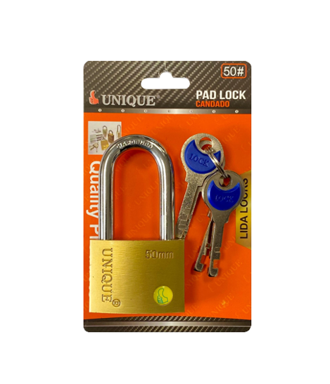 Metal Padlock Security Lock With Keys
