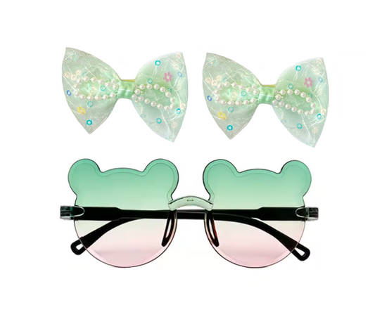 Hair Accessories Clips &Amp; Plastic Fancy Dress Glasses Assorted Designs Width