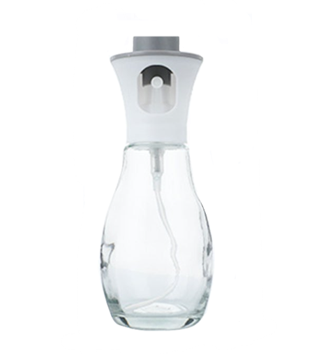 Glass Oil And Vinegar Spray Bottle With Plastic Top 200Ml