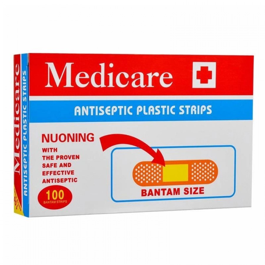 100Pk Antiseptic Bantam Sized Plasters