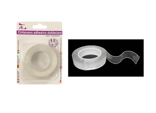 Clear Double Sided Ivy Nano Grip Tape Roll