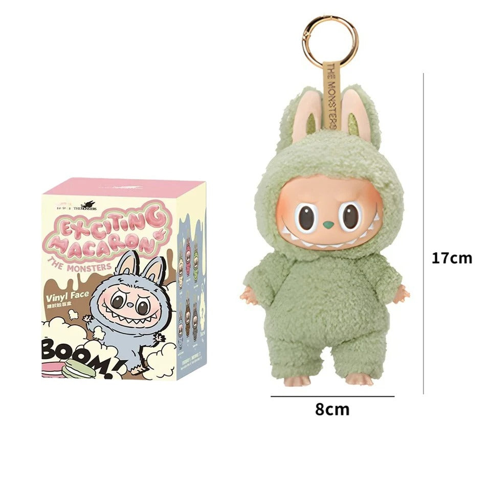 Labubu THE MONSTERS Green QuQu PopMart Style Keyring Keychain Stuffed Plush Toy Doll 17cm VIRAL