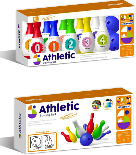 Kids Bowling Set Balls & Pins