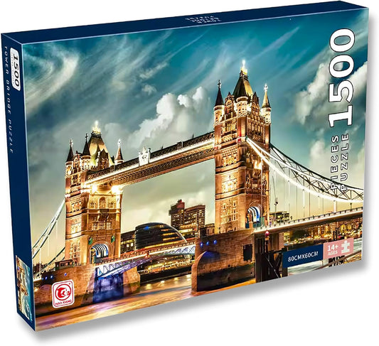London Bridge Jigsaw Puzzle - Design 1 - 1500 Pieces