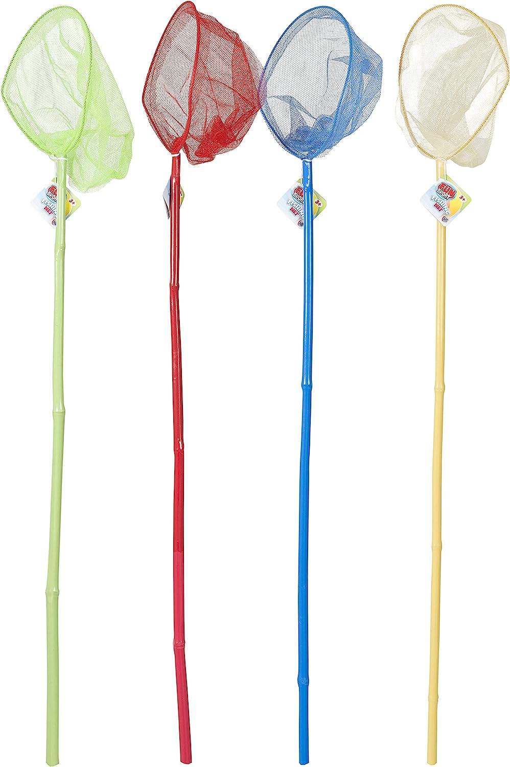 Fishing Net Mesh Insect Butterfly Catcher Landing Net Long Handle River Sea Pool 1.10M Assorted Colours 1374240