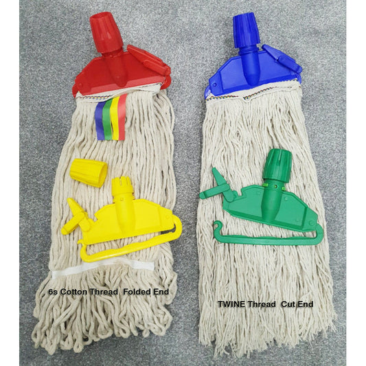 Kentucky Industrial Mop Head 40 x 20 cm Pack of 2 Assorted Colours KM101C