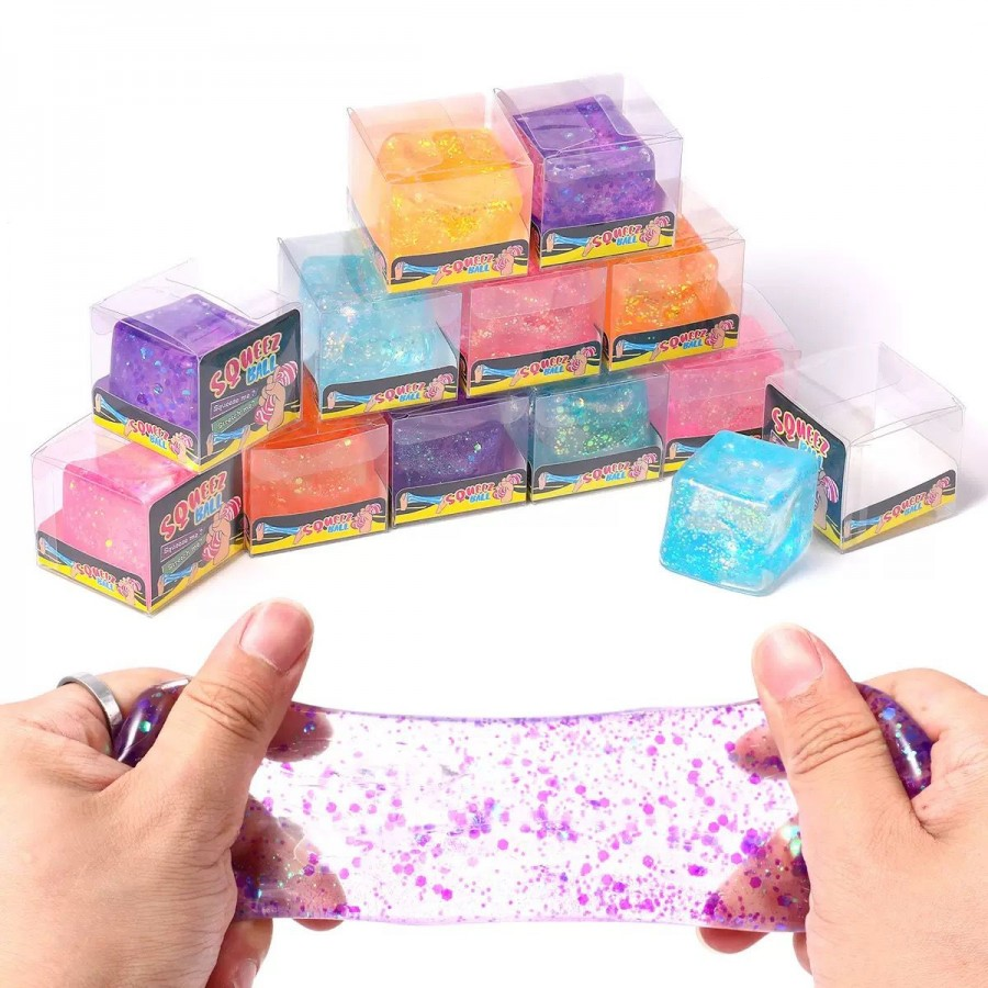 Glitter Cube Squeezy
