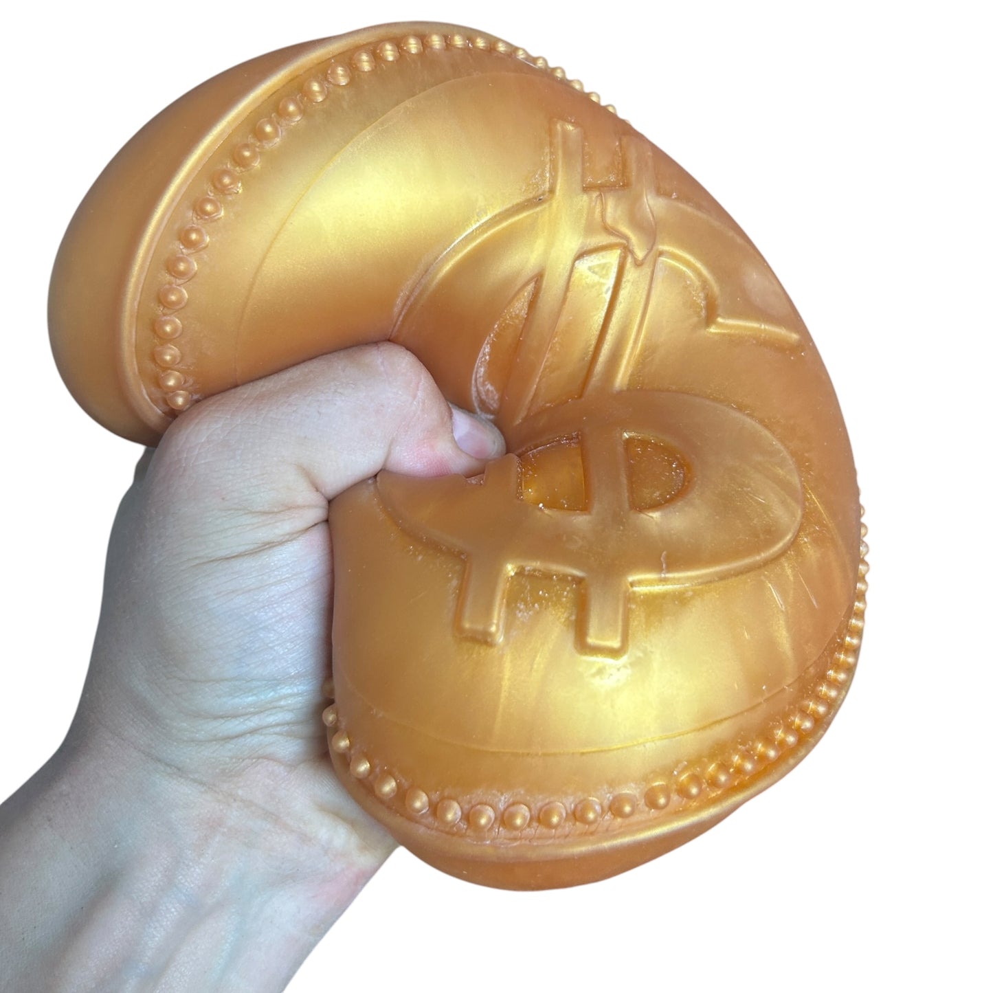 XXL Jumbo Gold Coin Squishy Fidget VIRAL SUPER RARE Sensory Squish Toy