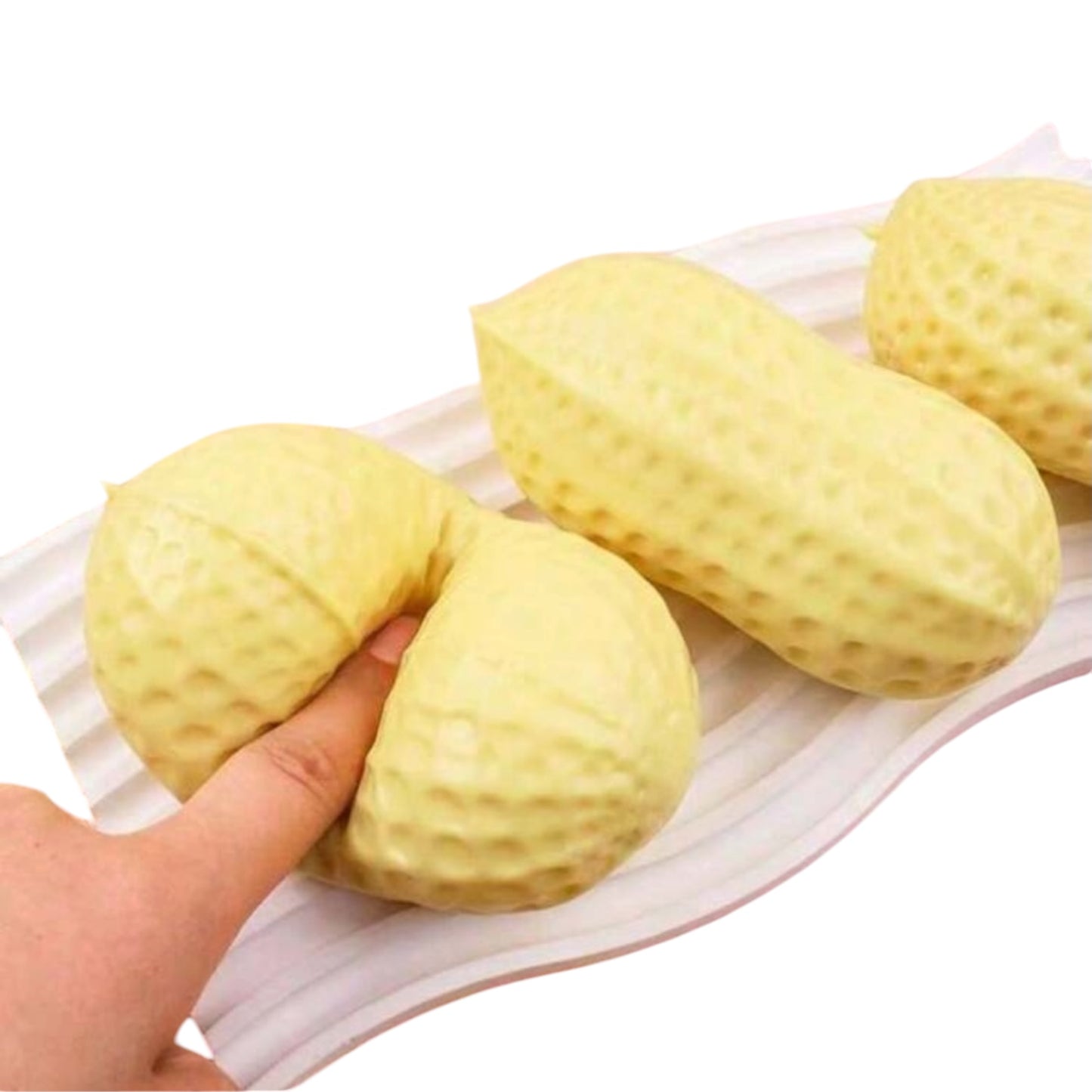 Squishy Monkey Nut Peanut Squish Fidget Sensory Toy Viral Trending