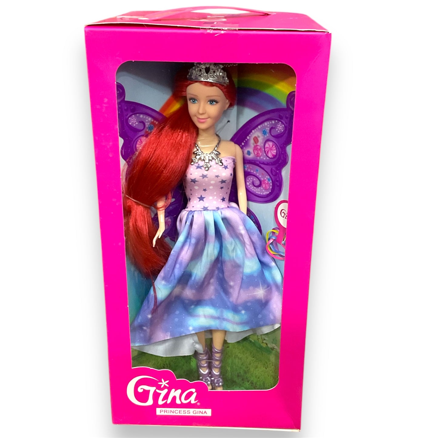 Barbie Style Gina Dolls 4 Pack Box Set with Accessories