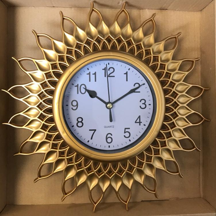Plastic Wall Clock 25 cm Assorted Colours and Designs 6984