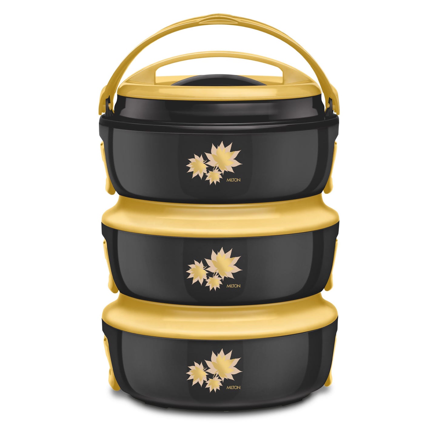 SQ Professional Venture Insulated Hot Pot Set of 3 Black 1.5L 8889
