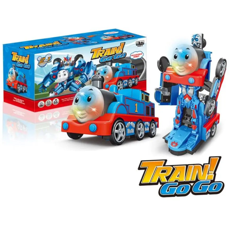 Transforming Thomas Style Robot Train for Kids