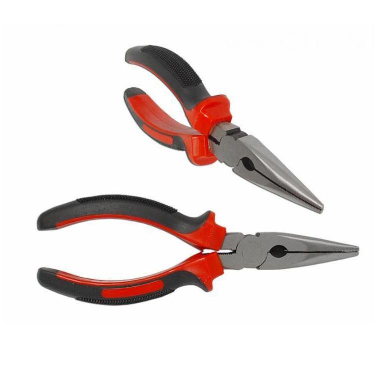6" Inch Long Nose Pliers Satin Finish Wire Bending Electrician Jewellery Diy Pliers 1 Pack  0774