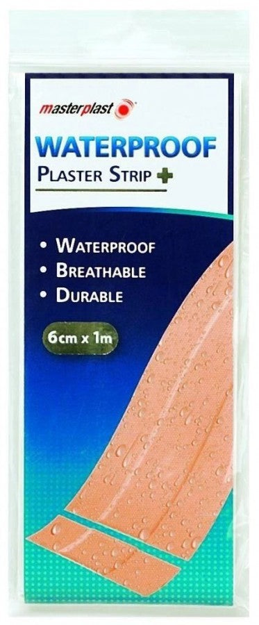 25 Pack W/Proof Plaster Strip 6Cm X 1M