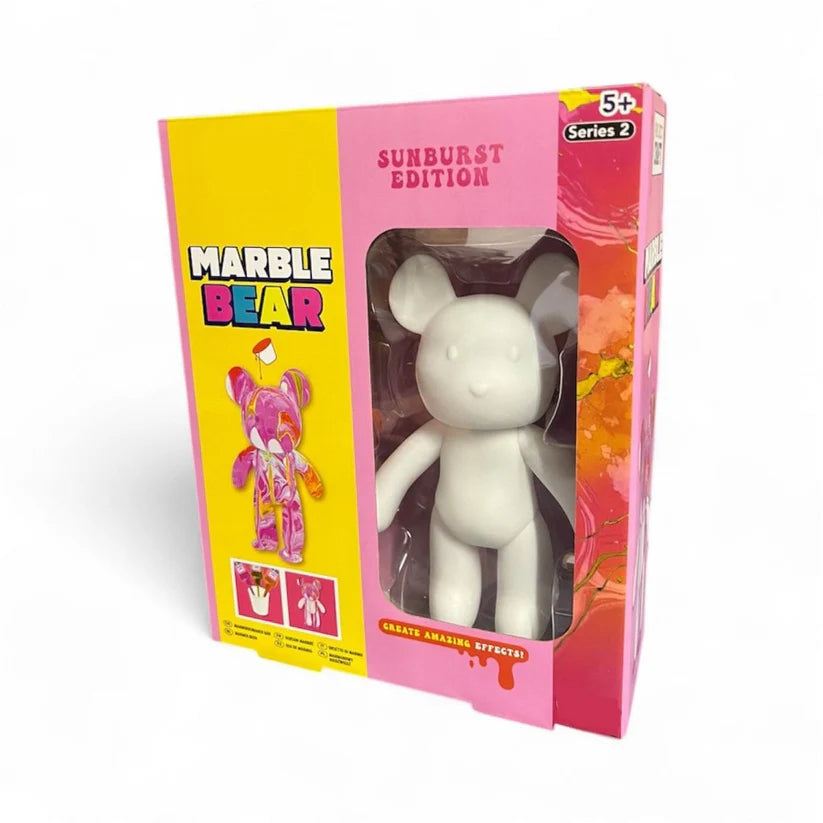 Marble Bear Paint Pouring Set - Sunburst Edition 17cm